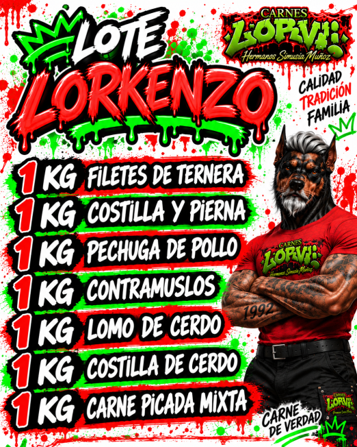 Lote Lorkenzo - 75,00 €